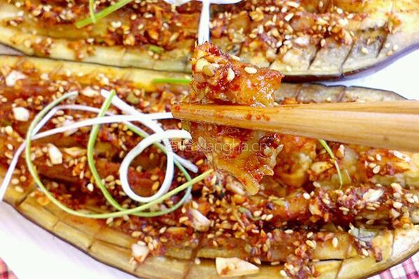 蒜烤茄子的做法图解7