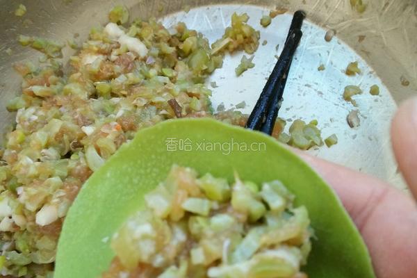 豆角肉馅水饺的做法图解16