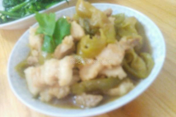 潮州菜 贡菜肚肉的做法图解6