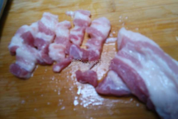 潮州菜 贡菜肚肉的做法图解1