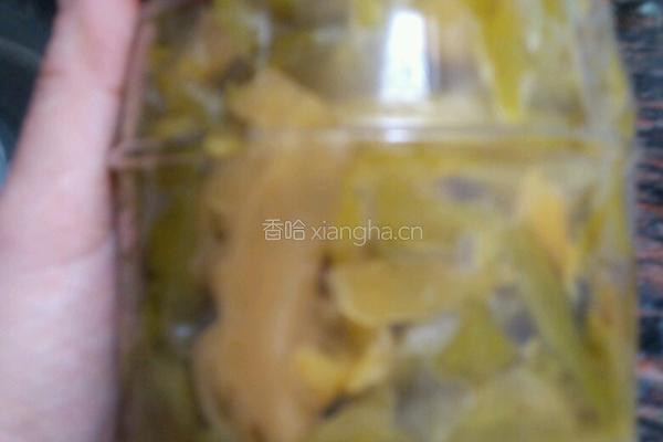 潮州菜 贡菜肚肉的做法图解2