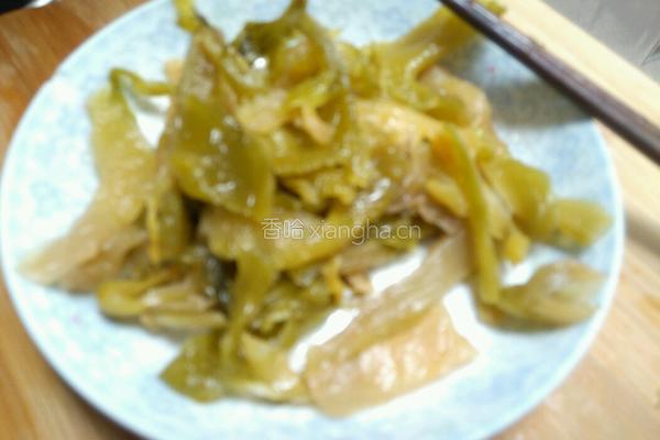 潮州菜 贡菜肚肉的做法图解3