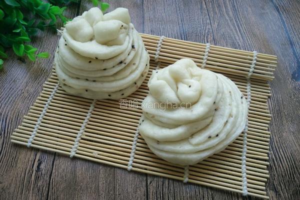 芝麻花卷的做法图解19