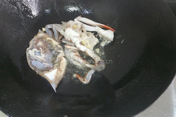 蟹煲豆腐的做法图解5