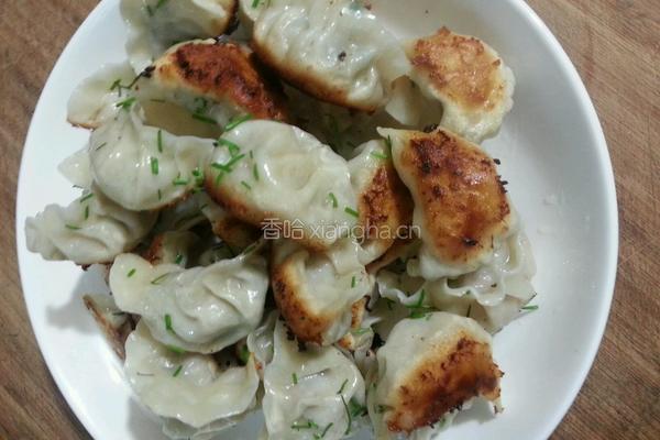 煎饺子的做法图解4