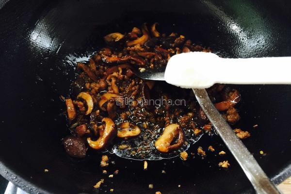 香菇肉末的做法图解7