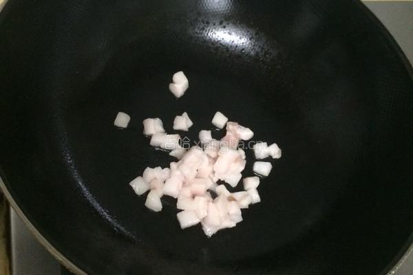 香菇肉末豆腐的做法图解2