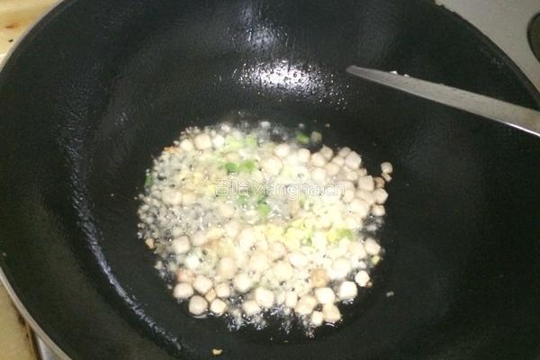 香菇肉末豆腐的做法图解4