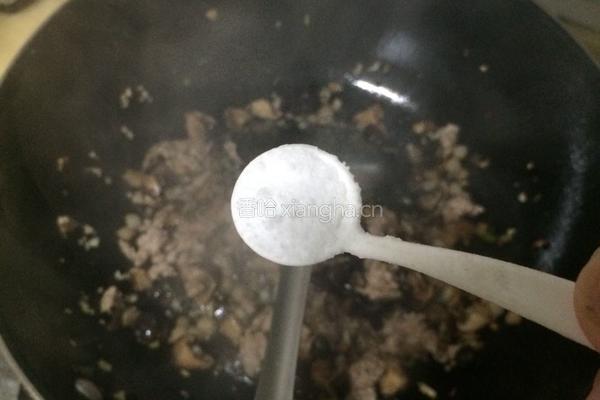 香菇肉末豆腐的做法图解7