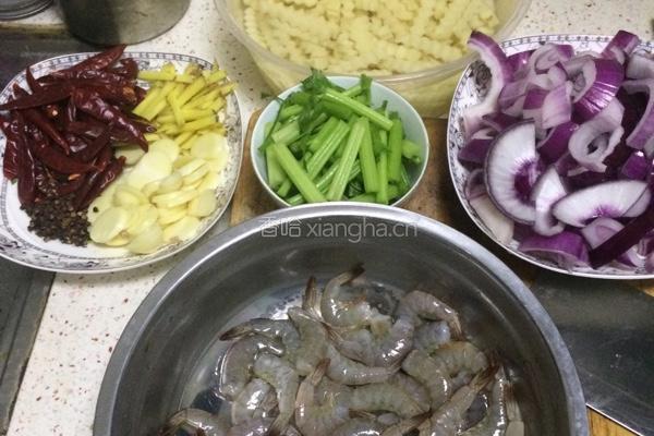 干锅青虾的做法图解1