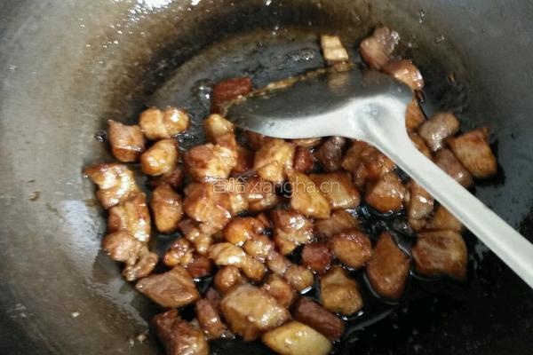 红烧梅花肉的做法图解5