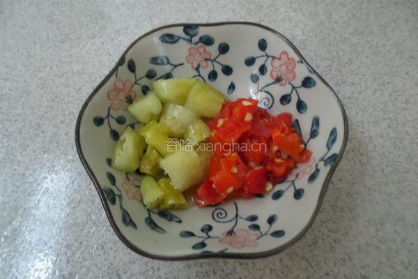 清炒酸豆角的做法图解3