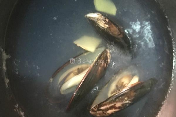 蒜香青口的做法图解3