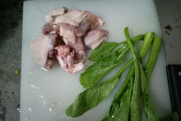 香菇鸭肉粥的做法图解2