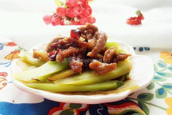 芥兰牛肉的做法图解9