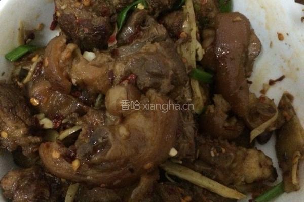 麻辣猪脚的做法图解3