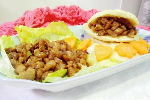 孜然炒肉夹馍的做法图解19