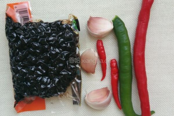 炒豆豉的做法图解1