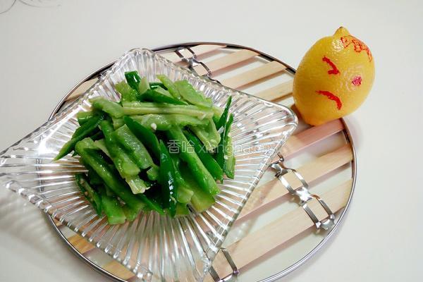 青椒苦瓜的做法图解5