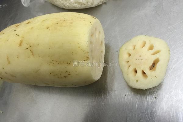 冰糖糯米藕的做法图解3