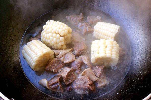牛肉炖玉米的做法图解7