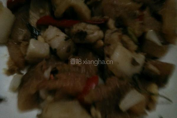 猪肉炒柚皮