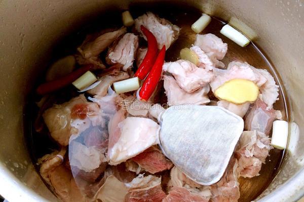 清炖萝卜牛肉的做法图解4