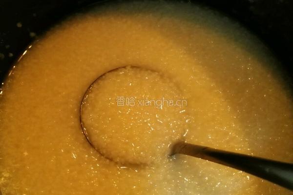 熬小米粥的做法图解5