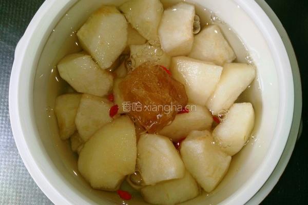 糖水梨的做法图解2