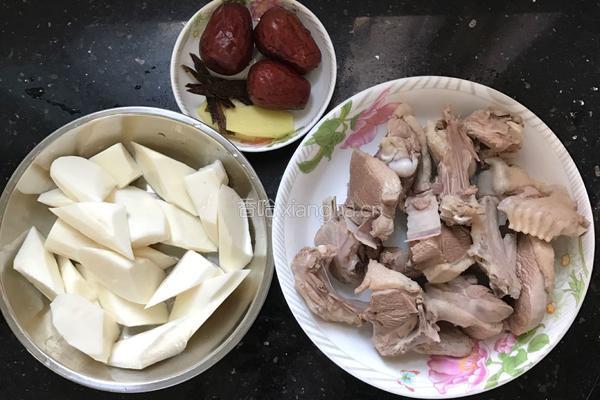 淮山炖老鸭汤的做法图解3