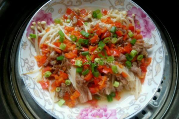 酸辣金针菇的做法图解10