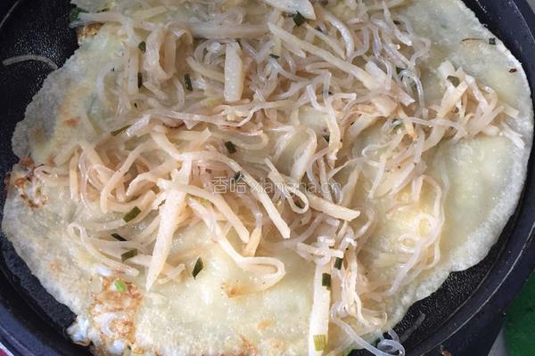 鸡蛋早餐饼的做法图解4