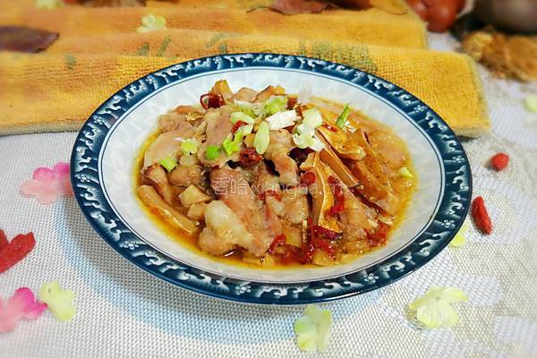 五花肉蒸咸鱼的做法图解6