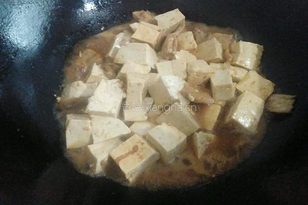 猪肉炒豆腐的做法图解7