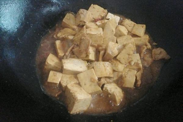 猪肉炒豆腐的做法图解8