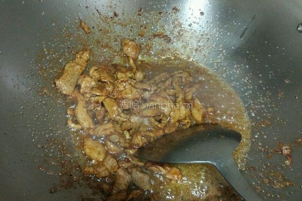 炒驴肉的做法图解2