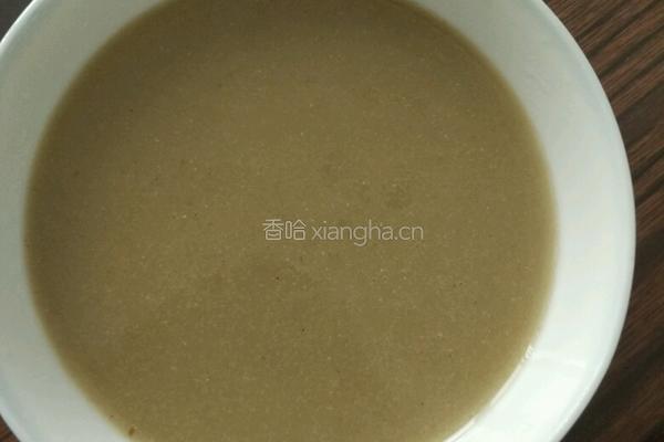 绿豆浆的做法图解3