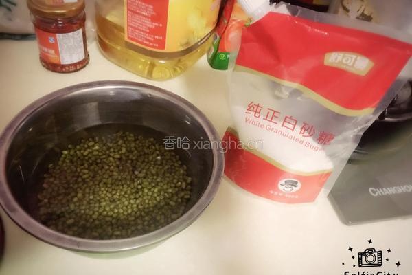 绿豆冰棒的做法图解1
