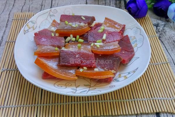 蒸咸肉的做法图解5