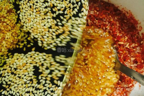 红辣椒油的做法图解4