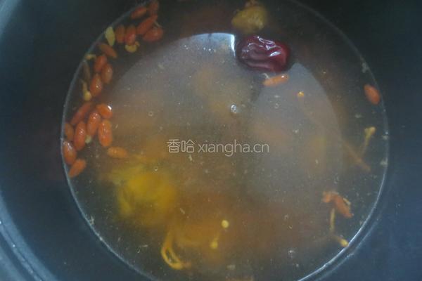 虫草花炖鸡汤的做法图解6