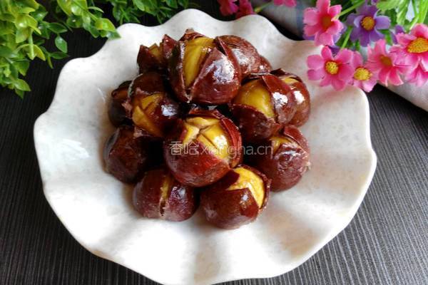 糖炒板栗(电饭煲版)的做法图解7