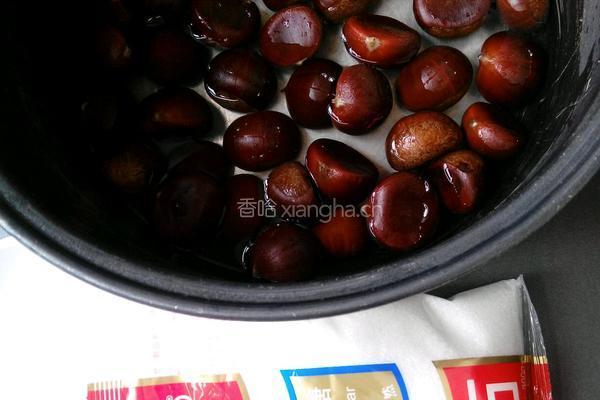 糖炒板栗(电饭煲版)的做法图解4
