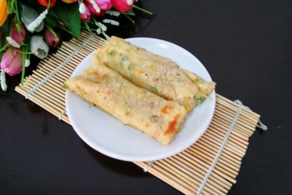 玉米面煎饼的做法图解8