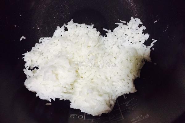 卷心菜炒饭的做法图解3