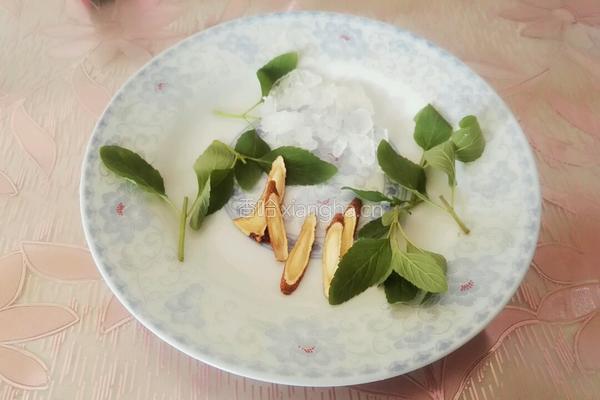 甘草薄荷冰糖饮的做法图解1