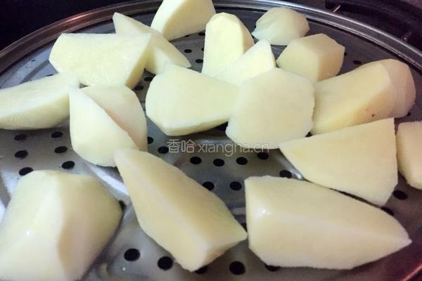 油炸土豆球的做法图解2