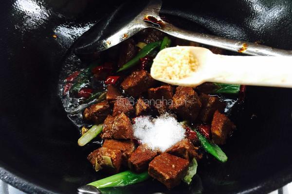 陈皮辣牛肉的做法图解18