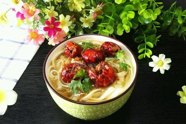 龙虾面的做法图解7