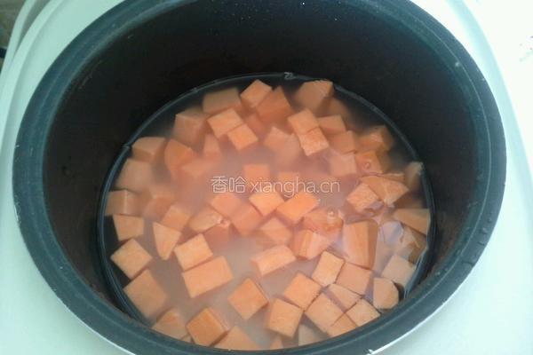 番薯饭的做法图解4
